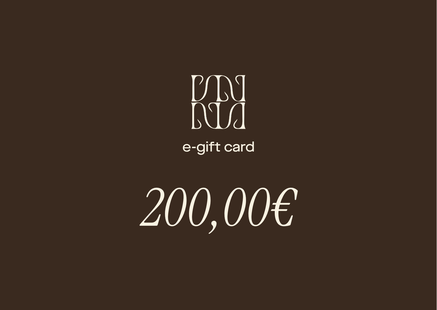 e-Gift Card