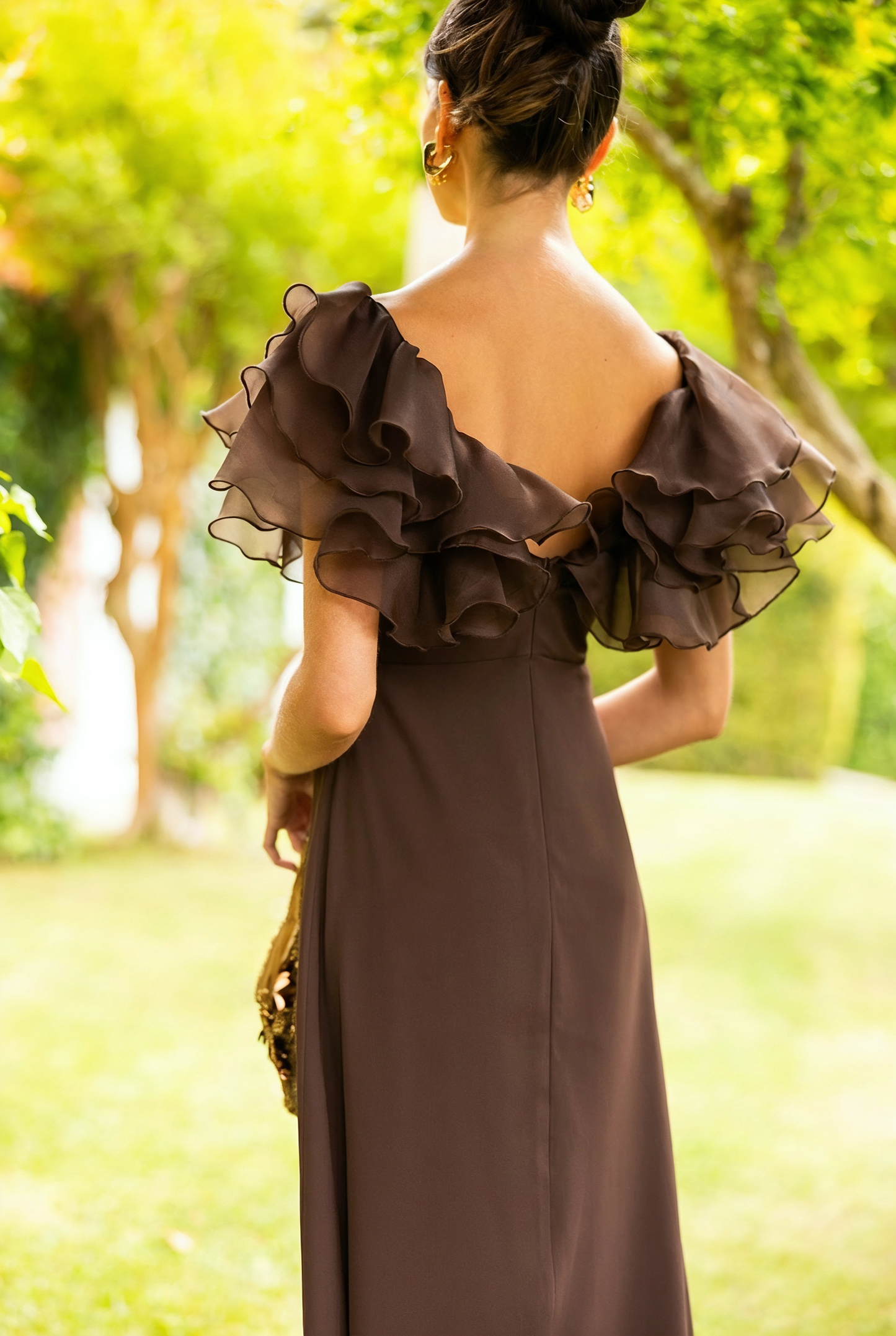 Weligama Dress, Espresso