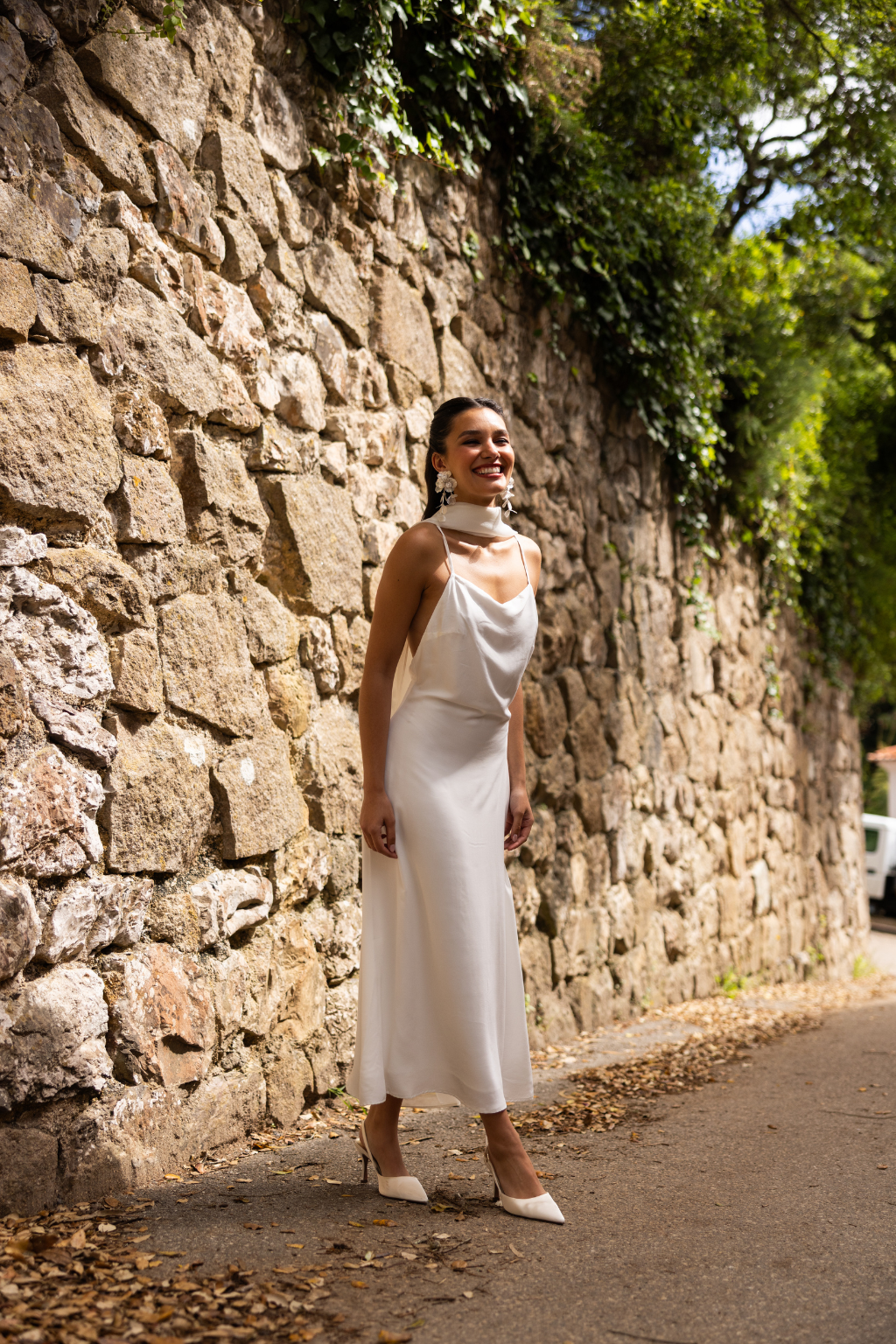 Jaffna Dress, White