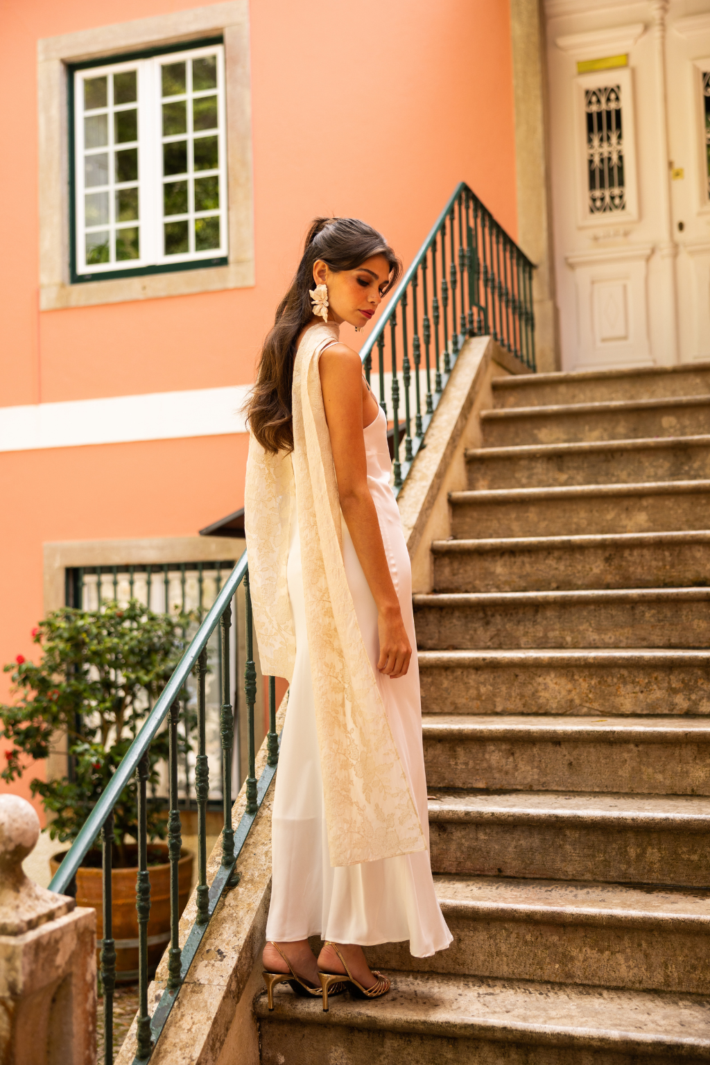 Wattala Dress in White