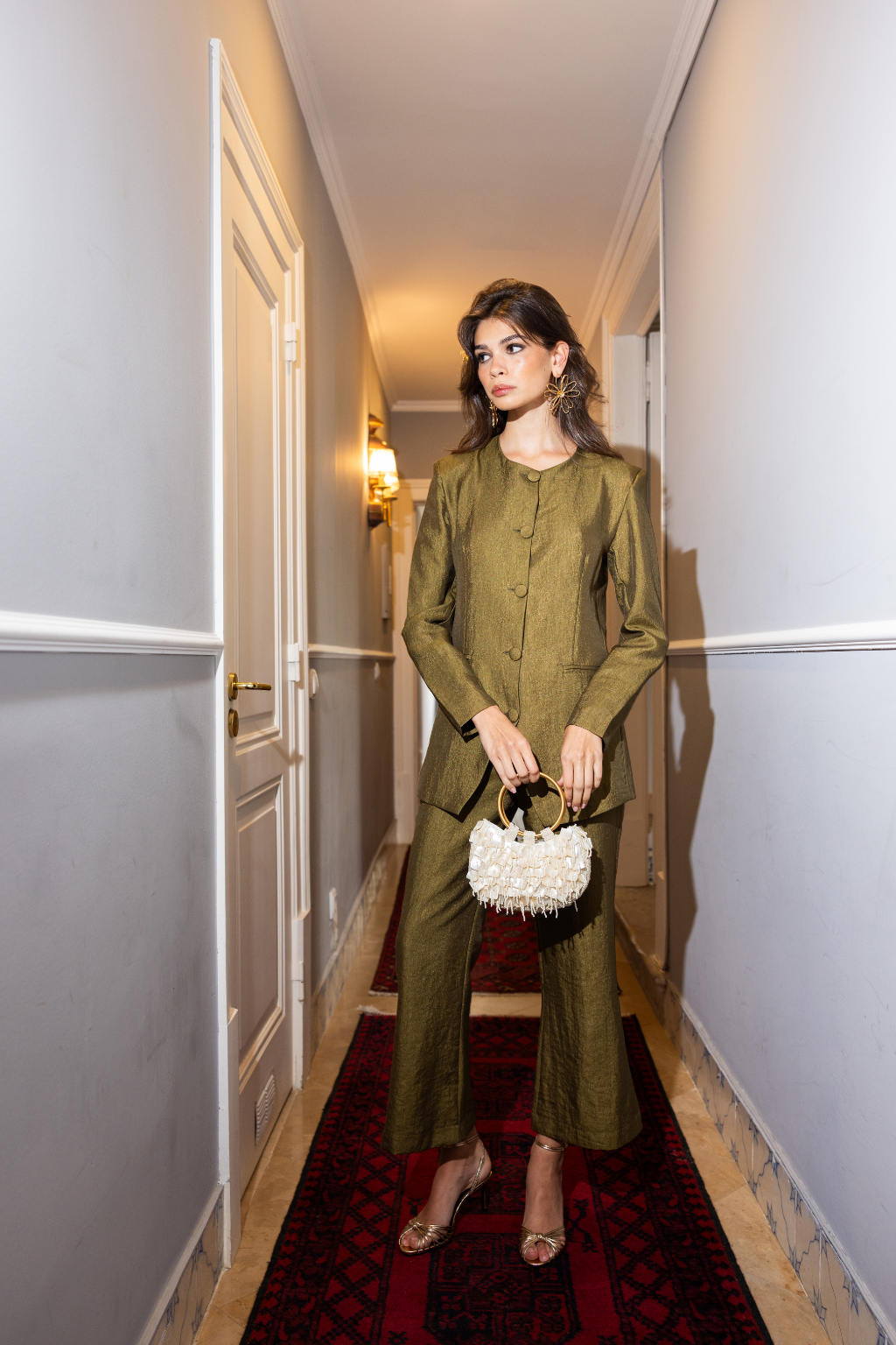 Negombo Blazer, Khaki